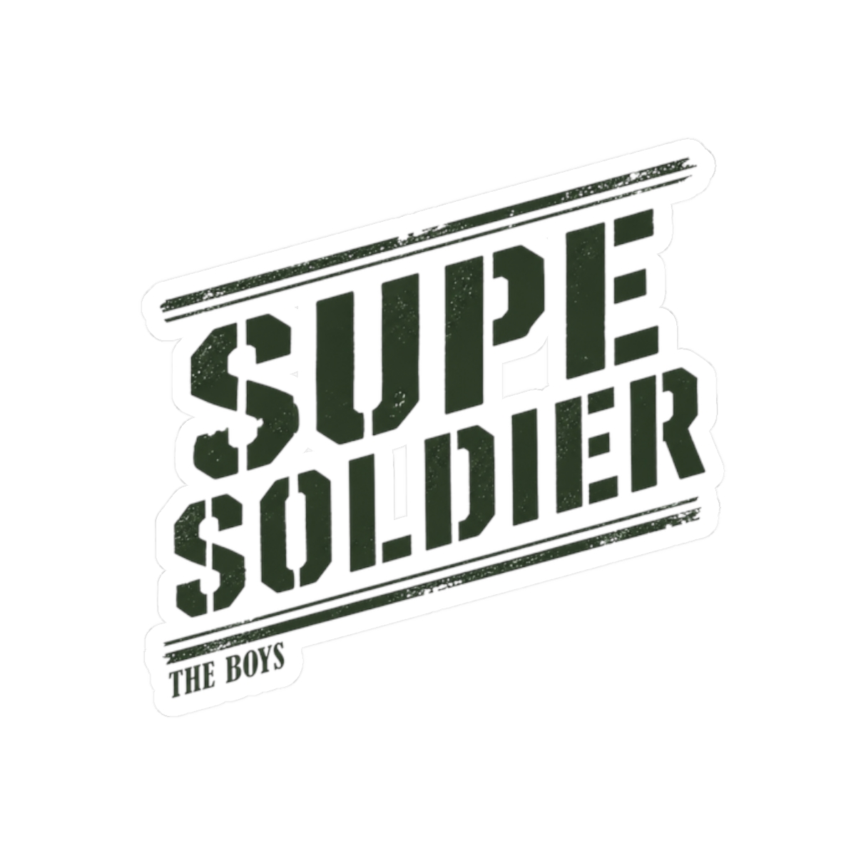 The Boys "Supe Soldier" Sticker - Official stickers merchandise