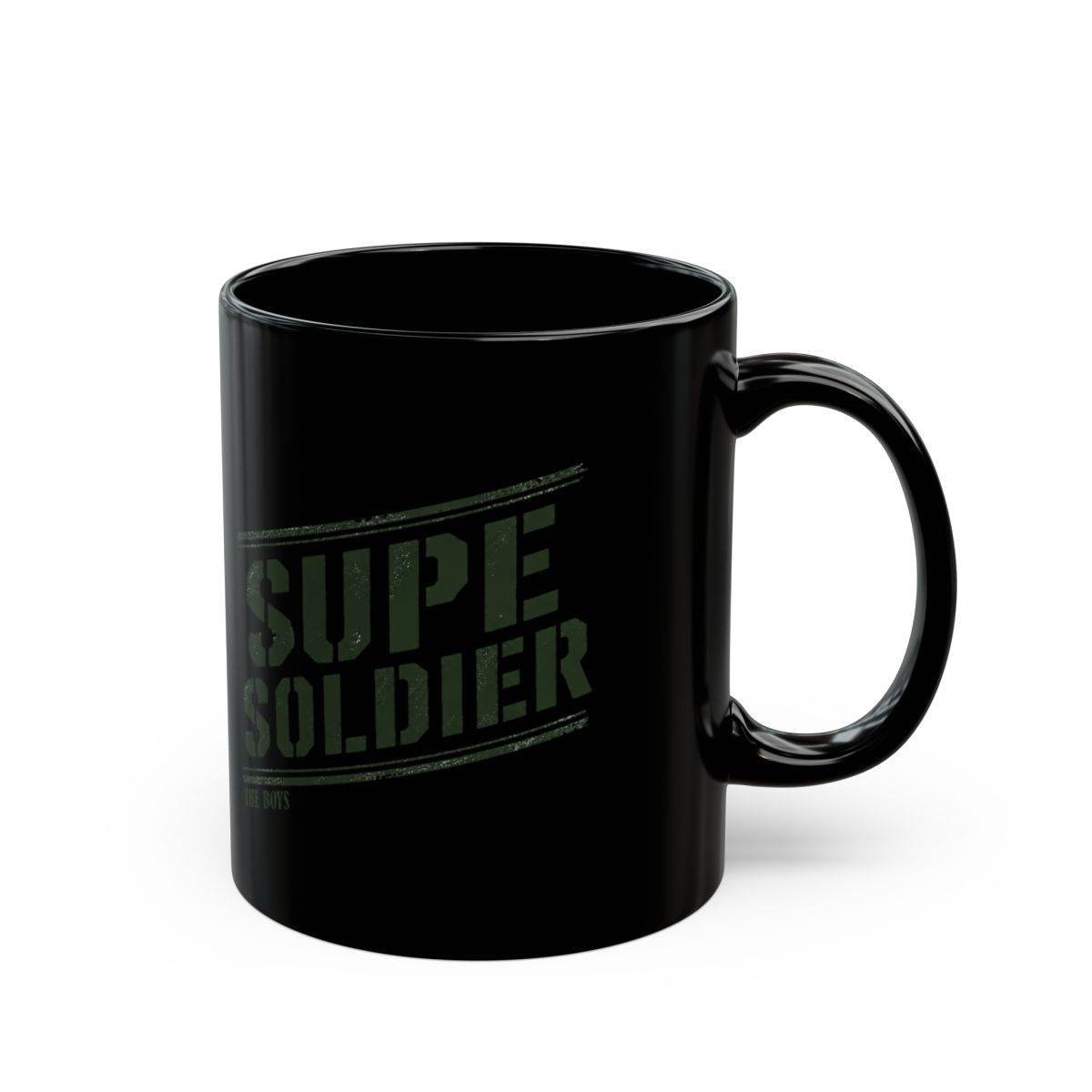 The Boys "Supe Soldier" Black Mug - Official mugs merchandise