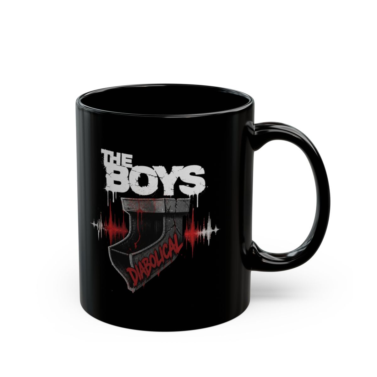 The Boys "DIABOLICAL" Black Mug - Official mugs merchandise