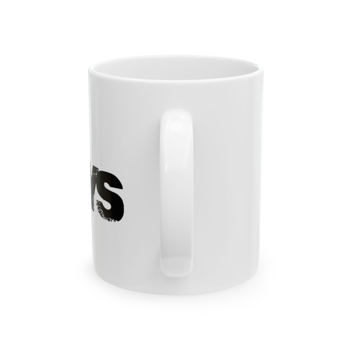 The Boys logo Mug | Ceramic Coffee Cup, 11oz 15oz | The Boys - alternate angle 2, merchandise