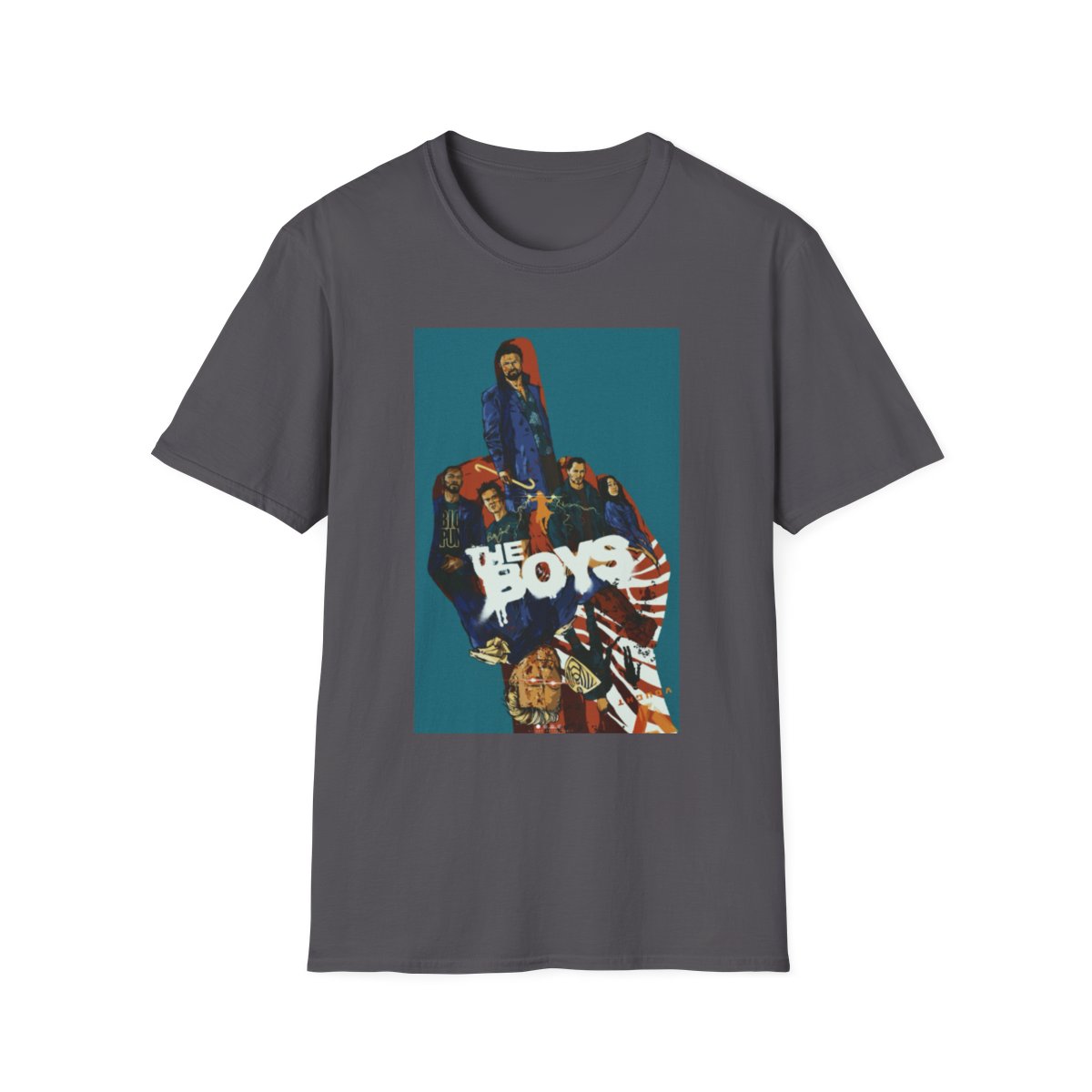 The Boys graphic T-Shirt | TV show poster style tee | The Boys - alternate angle 5, merchandise