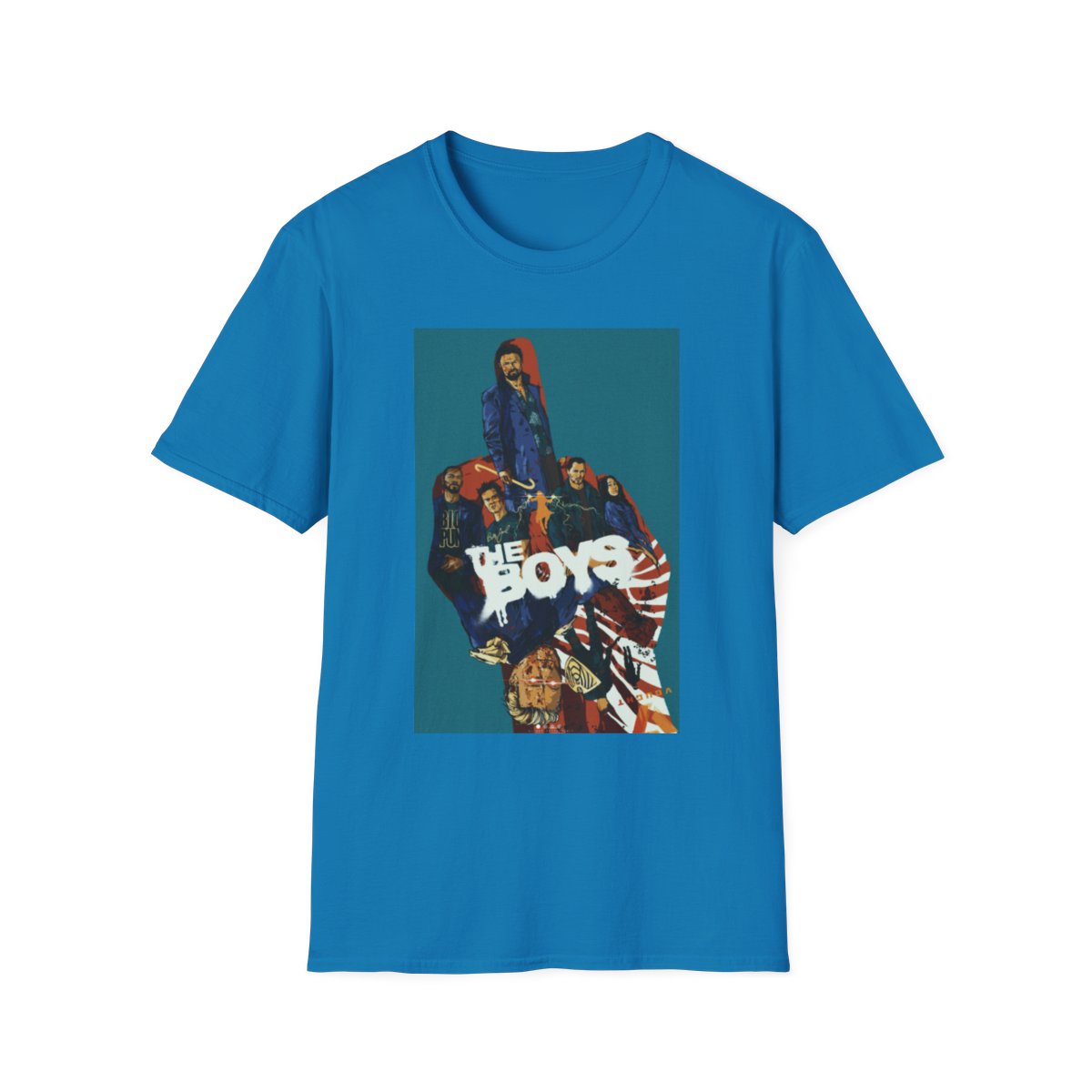 The Boys graphic T-Shirt | TV show poster style tee | The Boys - alternate angle 4, merchandise