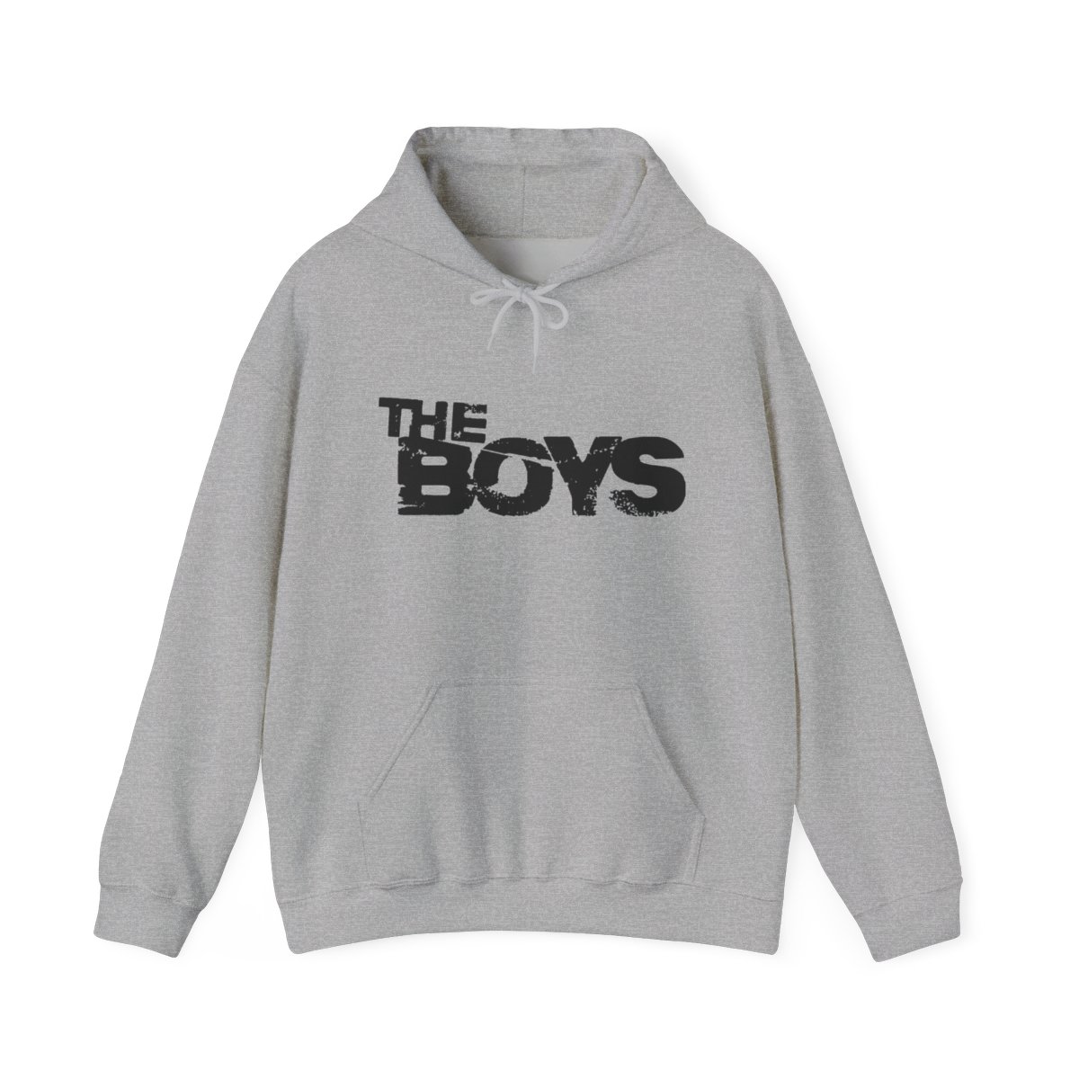 The Boys distressed logo Hoodie | Graphic TV Show Pullover | The Boys - alternate angle 3, merchandise