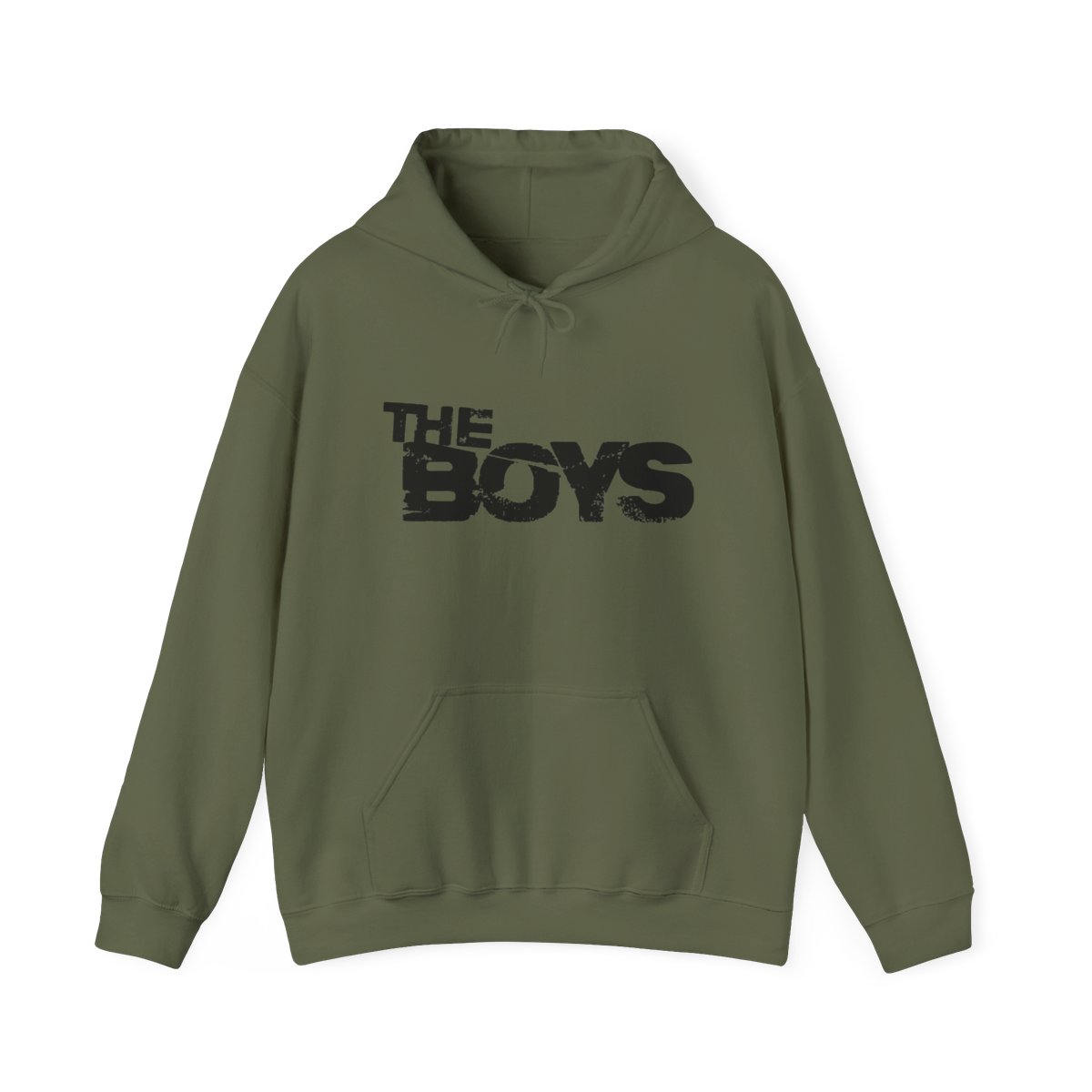 The Boys distressed logo Hoodie | Graphic TV Show Pullover | The Boys - alternate angle 4, merchandise