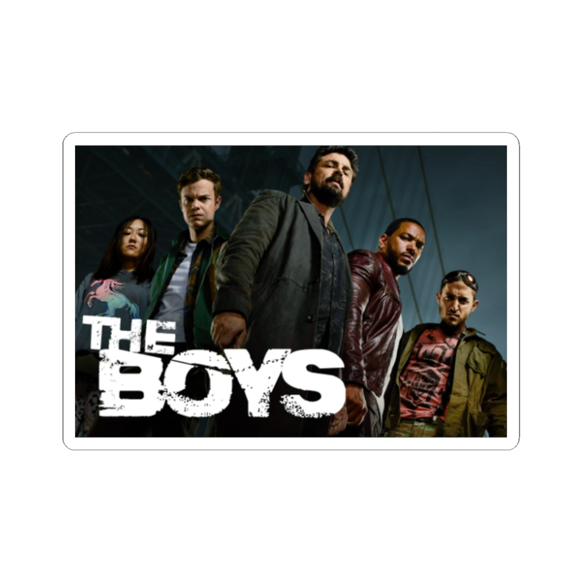 The Boys Cast Graphic Sticker | Kiss-Cut Sticker | The Boys - alternate angle 3, merchandise