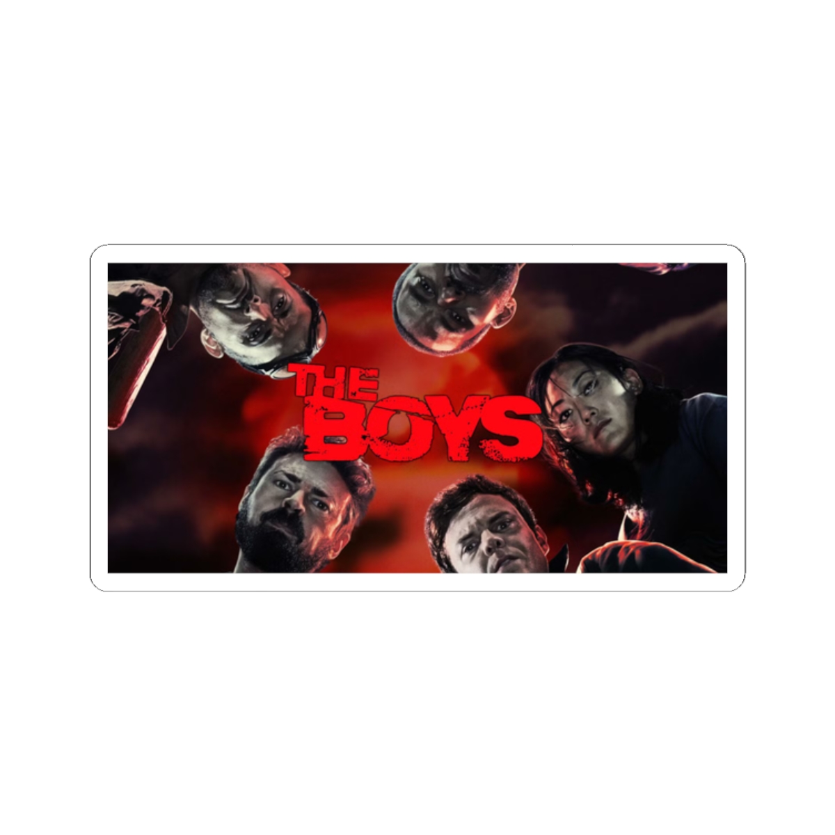 The Boys logo sticker | Kiss-Cut Sticker | The Boys - alternate angle 3, merchandise