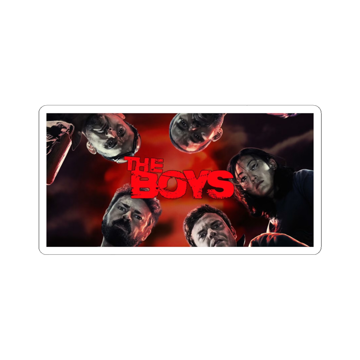 The Boys logo sticker | Kiss-Cut Sticker | The Boys - alternate angle 1, merchandise